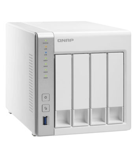  כונן גיבוי/אחסון  QNAP TS-431P,4 Bay NAS 
