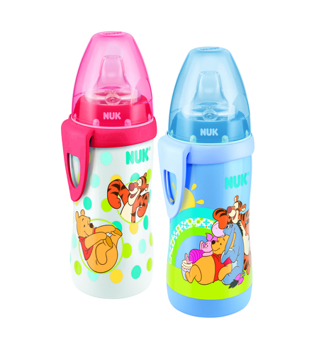 NUK כוס מעבר אקטיב קאפ 300 מ'ל (צבע ירוק בלבד)