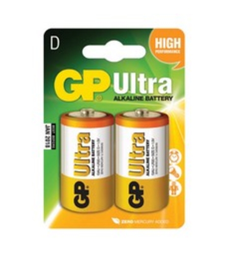 סוללה PG Ultra - אולטרה אלקליין מסוג LR20, גודל D