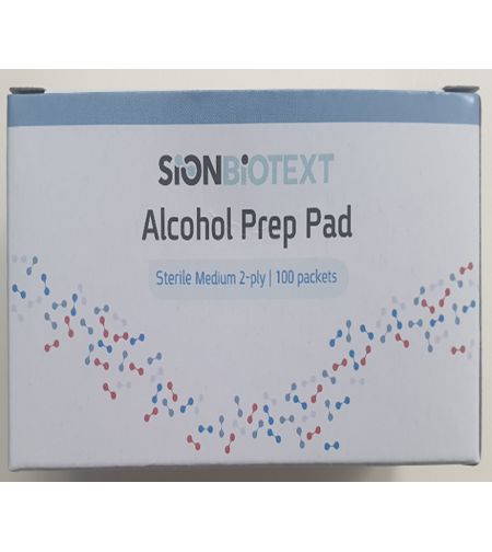 פד אלכוהול סטרילי (100 פדים בקופסה)
