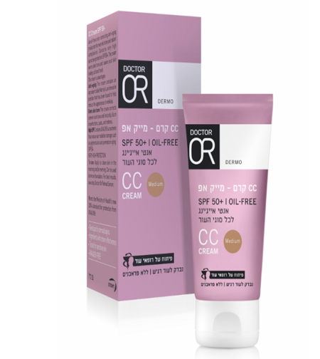 CC  RENEW-OR DR OR קרם מייקאפ + SPF50 מדיום  (50 מ'ל)