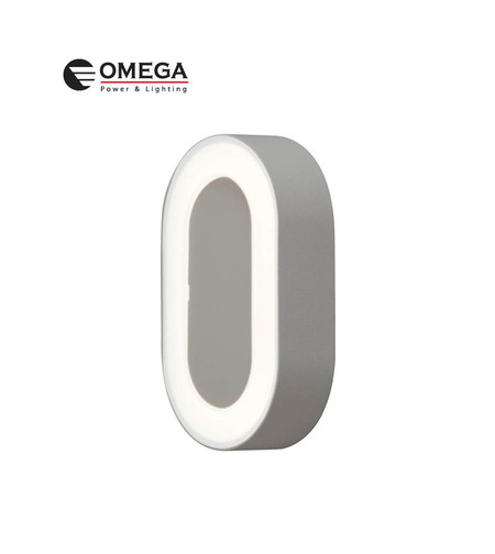 צמוד קיר/חומה SHINE אליפסה 12W