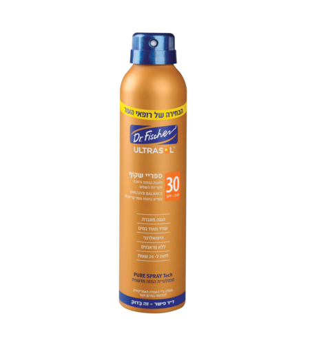ספריי הגנה מהשמש אולטרסול Dr.Fischer