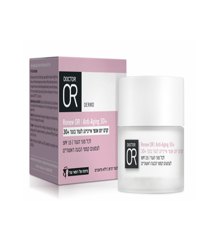 RENEW-OR DR OR קרם יום אנטי אייג'ינג לעור בוגר +30  SPF15 (50 מ'ל)