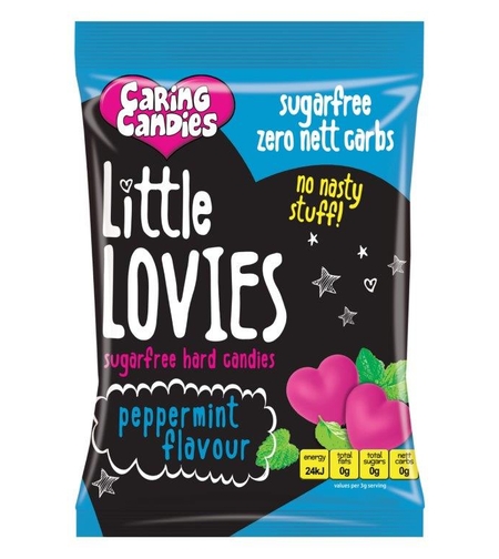 Caring Candies Little Lovies Mint 100g or 1 kg