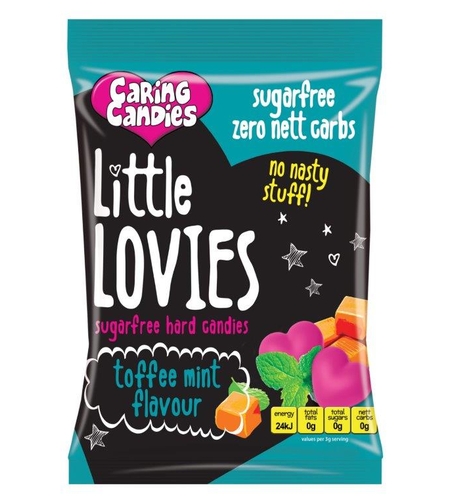 Little Lovies - Sugar Free Toffee Mint 100g or 1 kg