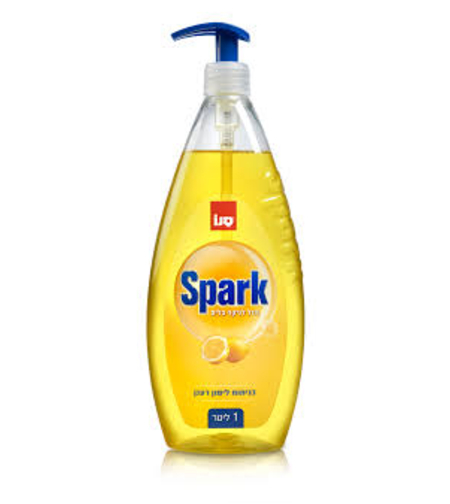 ספארק נוזל לניקוי כלים 1 ליטר משאבה