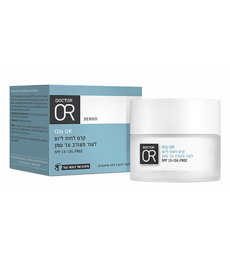 קרם לחות ליום לעור מעורב עד שמן Dr. Or הגנה מהשמש
