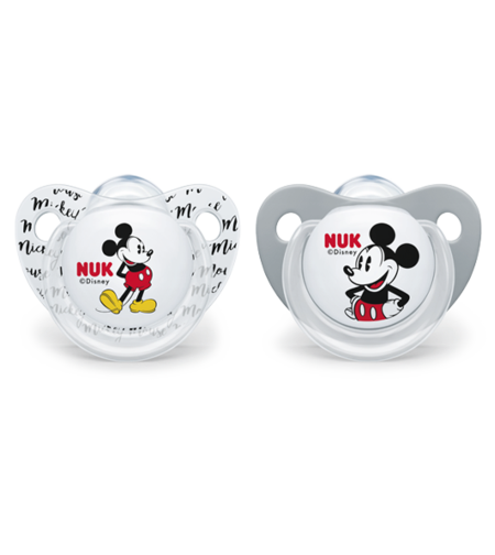 NUK זוג מוצצים דיסני מיקי מאוס 6-18 חודשים