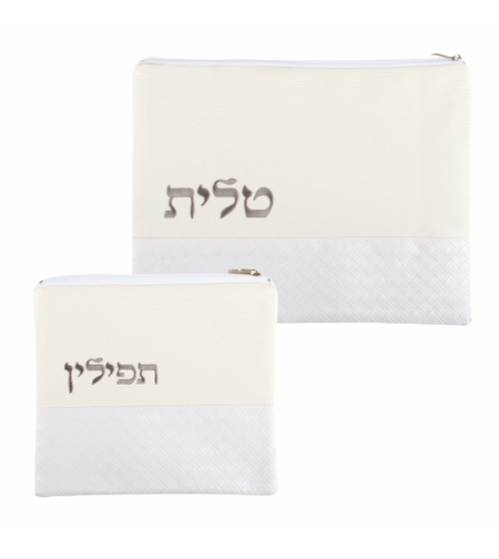סט טלית תפילין פי. יו מהודר 30X37 ס