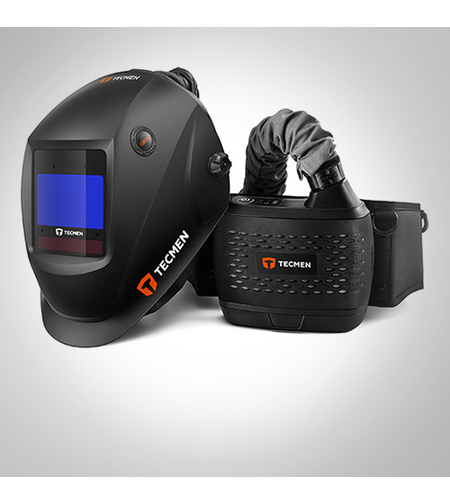 מסיכת ריתוך מקצועית משולבת מפוח דגם 1V