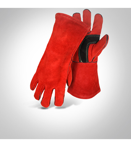 כפפות עור לעבודות ריתוך CSW002-R
