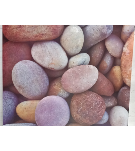 טפט מדבקה 35*35  דגם חלוקי נחל