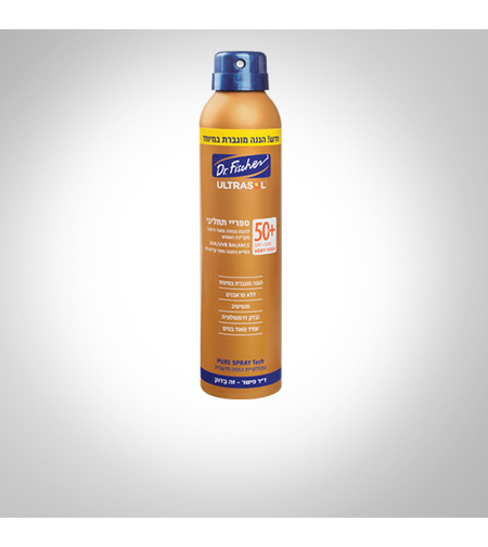 אולטרסול ספריי רציף שקוף SPF50