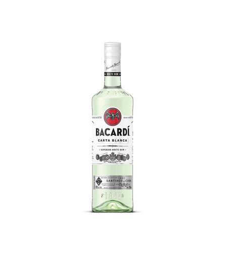 בקרדי רום לבן 1 ליטר-BACARDI CARTA BLANCA