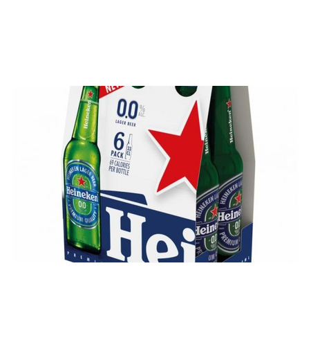 שישית היינקן 0% 6*330 מ