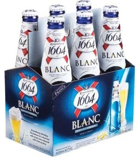 שישית בירה בטעם הדרים בלאנק 1664-blanc