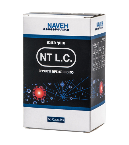 כמוסות מגנזיום וויטמינים - NT L.C. - ANTI LEG CRAMPS 50 CAPS