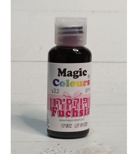 צבע מאכל ג'יל מג'יק קולורס -  פוקסיה