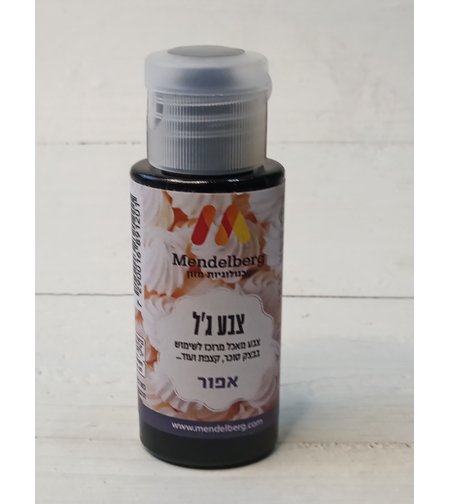 צבע מאכל ג'ל אפור 