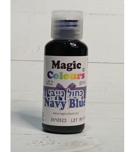 צבע מאכל ג'יל מג'יק קולורס -  כחול נייבי