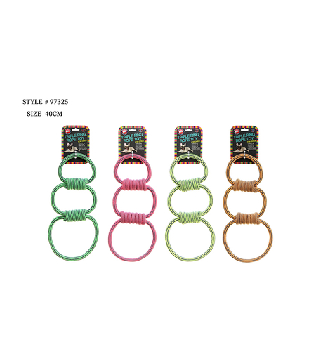 צעצוע לכלב - חבל טבעות