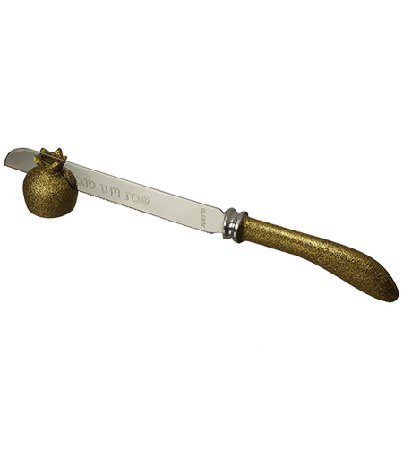 Elegant aluminum Shabbat knife with 