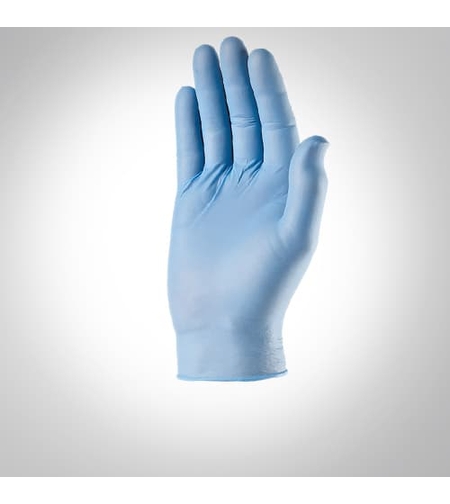 כפפות ניטריל פרימיום חד פעמי דגם Urgence Blue