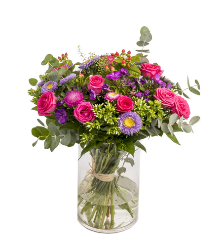 Bouquet of Pink Blooms