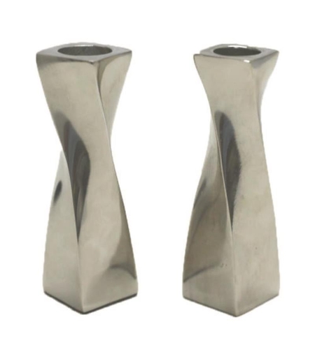 זוג פמוטי אלומניום מהודרים 11 ס