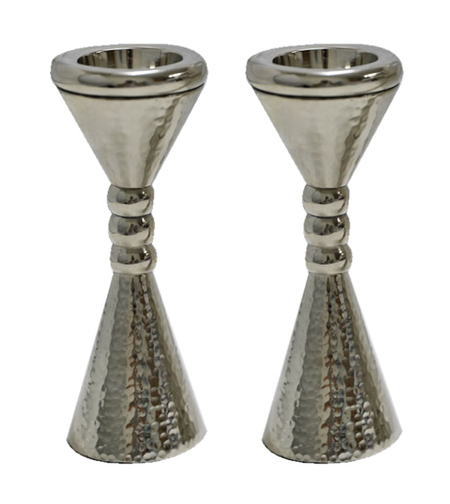 זוג פמוטי אלומניום מהודרים 17 ס