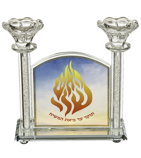 פמוטי קריסטל מהודרים 