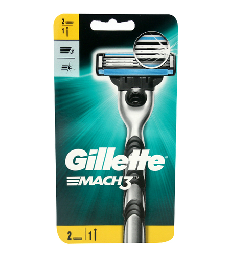 ג'ילט מאך 3 ידית+2