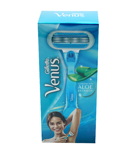 ג'ילט ונוס ספא  (ידית+2 סכינים)