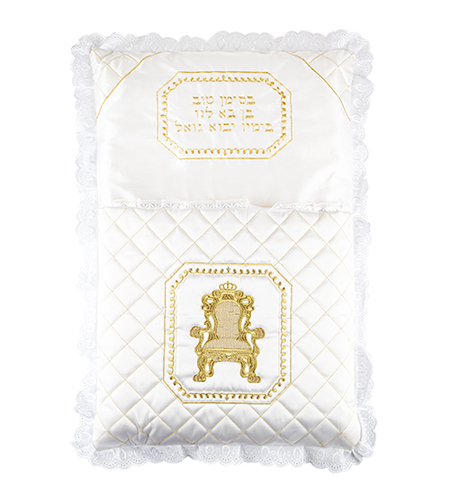 Exquisite pillow for satin alliance with dental around, thick embroidery 