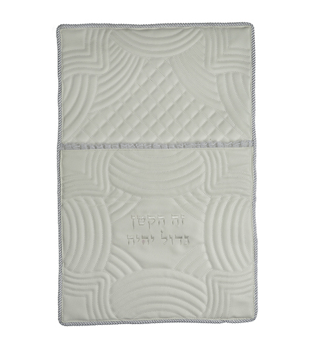 Elegant pillow for a leather-like alliance with a 74 * 50 cm embroidery