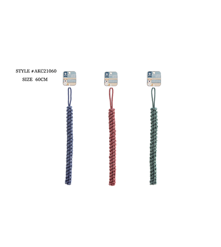 צעצוע לכלב - חבל צמה ארוך