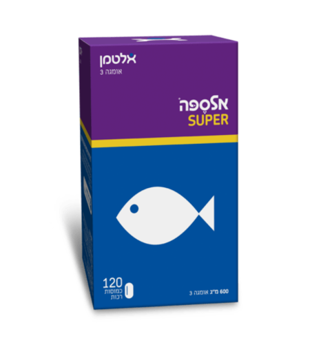 אלספה סופר - 120 כמוסות