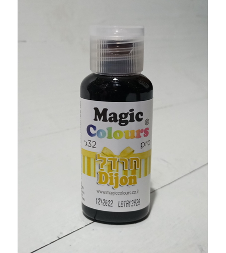 צבע מאכל ג'יל מג'יק קולורס - חרדל דיג'ון