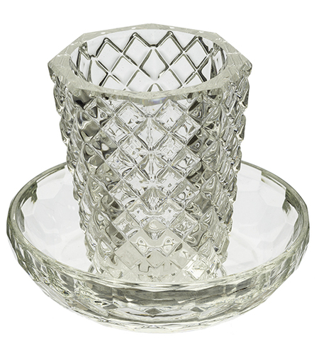 כוס קידוש עם קריסטל תחתית