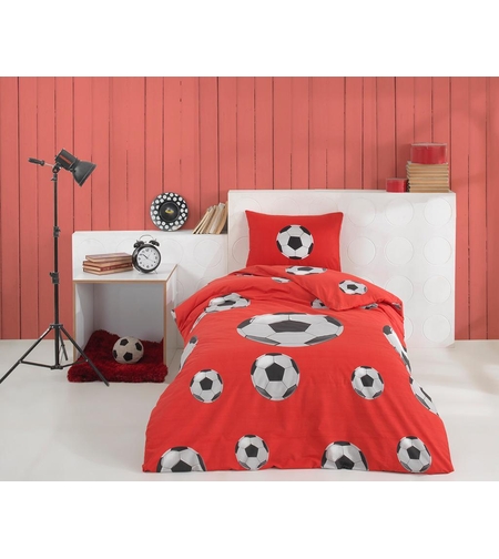 Футбол красный