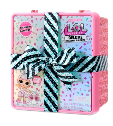 לול מתנה דלוקס - בובה, חיה ובגדים מנצנצים במהדורה מוגבלת