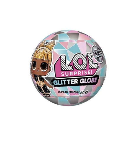 לול כדור גלוב מנצנץ עם 8 הפתעות