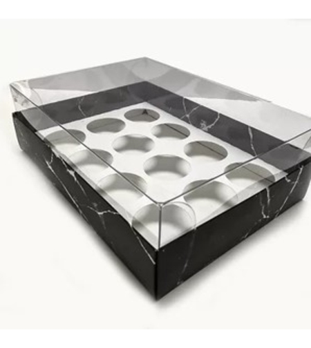 במה ל 12 קאפקייקס - קוטר חור 6.5 - 10 יחידות