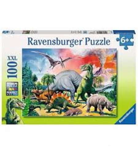 פאזל  דינוזאורים 100 חלקים Ravensburger  