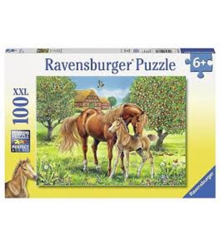 פאזל סייח עם סוס  100 חלקים Ravensburger  