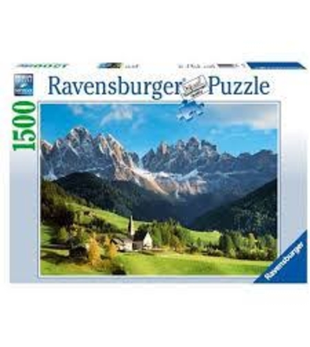 פאזל  הרים מושלגים 1500 חלקים Ravensburger