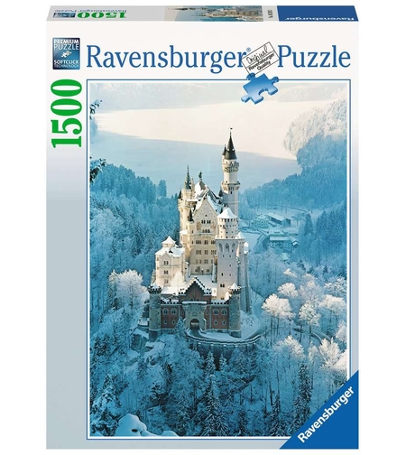פאזל  טירה בשלג 1500 חלקים Ravensburger  