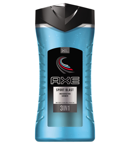 אקס גל רחצה  3ב1 ספורטבלאסט, 400 מ