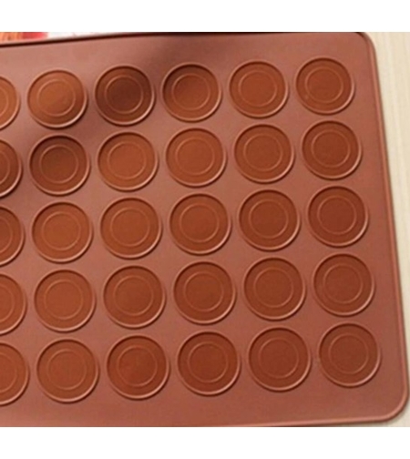 משטח סיליקון להכנת מקרונים בינוני 